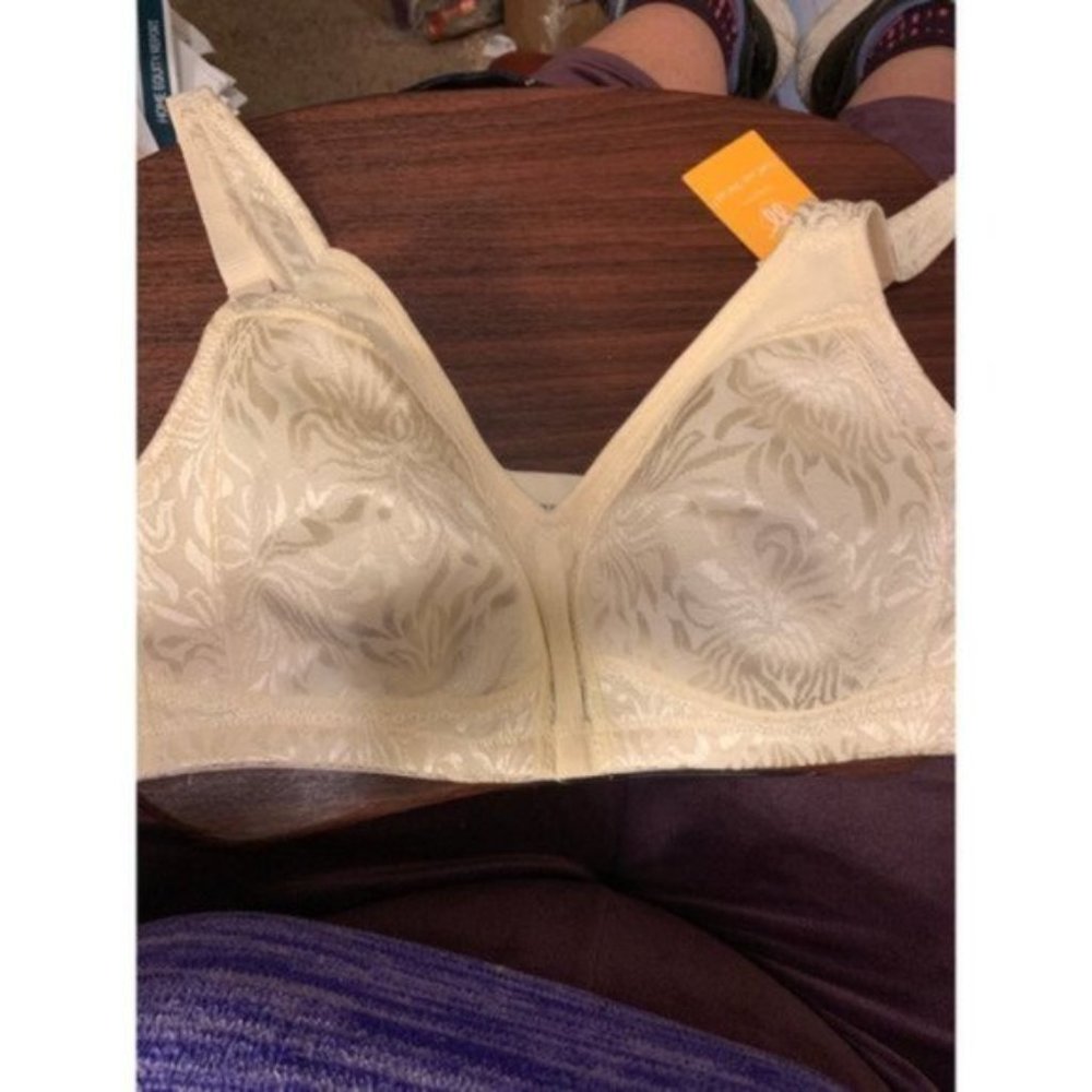 38C Wingslove Full Coverage Non Padded Comfort Minimizer Wire-Free Bra